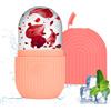 Ledebouk Ice Roller viso, Rullo di ghiaccio facciale, Riutilizzabile Ice Face Roller, Rullo di Ghiaccio Facciale Occhi, Ice Roller per Riduce il Gonfiore, Sollievo dal Dolore e Lesioni Minor (rosa)