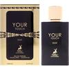 Maison Alhambra Your Touch Oud - Aromatic, Sweet, Woody - Eau de Parfum Long-Lasting Fragrance for Unisex, 3.4 Ounce / 100 ml