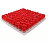 MINHADISI Sapone artigianale a forma di rosa, set di 81 piccoli saponi fiori, bagno profumato, fiore bagno, regalo per compleanno, festa decorazione del bagno (F)