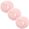 Happyyami Piumino da Cipria per Ragazzo Ragazza 3 Pezzi Soffice in Cotone Fiocco, Polvere di Peluche Delicata, Grande Formato per Viso e Corpo, per Trucco e Viaggi