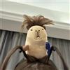Fovolat Capybara - Fascia per capelli Capybara, con clip, accessorio creativo per il lavaggio del viso, accessorio creativo per capelli per il lavaggio del viso, trucco, bellezza e della pelle