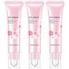 TAOZHIYAO 15ml Sakura Slide Ball Siero Crema da massaggio per gli occhi Essenza rassodante Rimuovere le occhiaie, rughe, borse anti-gonfiore, sotto la cura della pelle degli occhi (3 pezzi)