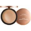 M. Asam Magic Finish Satin Compact Powder Nude (9 g) - Trucco in polvere setosa con vitamina E & ialuronico, finitura perfetta, senza talco, vegano, ideale per contouring e trucco