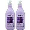 FEI FAN Shampoo ANTIFORFORA Purificante, Per Capelli e Cute Con Forfora. Con Piroctone Olamine e Oli Essenziali Di Lavanda e Limone. Con Tappo Dosatore 500ml (2 Flaconi)