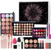Generico Kit Per Il Trucco - Set Di Pennelli Per Rossetto E Palette Di Ombretti Di Bellezza, Collezione Completa Di Cosmetici Per Principianti, Assortimento Di Trucchi Tutto In | Donne Ragazze Adolescenti