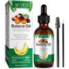 ZyranovaE Olio di Batana per la crescita dei capelli, 100% puro e naturale olio di Batana per capelli più sani, spessi, pieni di spessore, ripara capelli e pelle danneggiati per uomini e donne, 60 ml