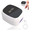 GZWY Dispositivo laser a fungo del chiodo, fungo del chiodo utilizza luce blu 470 nm e luce infrarossa 910 nm, dispositivo portatile per il trattamento delle unghie con display digitale e funzione