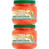 Garnier Fructis Hair Bomb Keratin Maschera Riparazione Profonda per Capelli Danneggiati con Olio di Marula e Cheratina Riparatrice Rimpolpa Rinforza il Capello - 2 barattoli da 320 ml