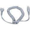 Shanrya Cavo per manipolo per trapano per unghie Cavo di alimentazione per manipolo per trapano per unghie Lega in silicone antiruggine per manipolo per trapano per unghie elettrico per uso a lungo(grigio)