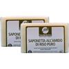 FEI FAN Saponetta Solida All'AMIDO DI RISO PURO, Senza Profumo. Prodotto Con Materie Prime Detergenti Di Origine Naturale Che Aiutano a Mantenere Morbida e Vellutata La Pelle Di Tutto Il Corpo 150g (2 Unità)