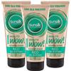 Sunsilk Trattamento Intensivo 1 Minute Wow Ricci da Domare Maschera per Capelli Ricci con Oli Preziosi Anti Effetto Crespo - 3 Flaconi da 180ml