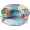 Infantino - 2-in-1 Tummy Time & Supporto per la Seduta - Cuscino per Neonati e Bimbi più Grandi - Giocattoli Staccabili - Sviluppo dei Muscoli del Collo - Multicolore