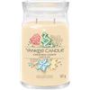 Yankee Candle Signature candela profumata, Biscotto di Natale in giara grande, Candele di miscela di cera di soia lunga durata