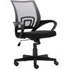 CLP Sedia da Ufficio Genius I Sedia da scrivania Regolabile in Altezza con Rivestimento in Rete, Colore:Grigio