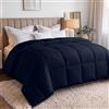 Utopia Bedding Piumino Estivo Per Letto Matrimoniale, 220x240 cm, Navy | Piumino 200 g/m² Con Imbottitura Morbida, Progettato Per Garantire Comfort, Freschezza e Riposo Ottimale Ogni Notte Serena