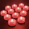 HL Candele LED senza fiamma Tea Lights, mini luce subacquea, 100 ore di illuminazione a LED per laghetto Luci decorative per laghetto, piscina, acquario, vaso, vasca da bagno, spa, festa, festival