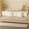 cuscini fiber Set 8 imbottiture Cuscini bianchi 40 x 40 cm morbida made in Italy divano letto