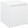vidaXL Cassetto Contenitore Bianco 40,5x40x40 cm Legno Multistrato