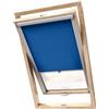 Stylo Tenda Oscurante Per Finestre Da Tetto - Per Finestre FAKRO - 100% Oscuramento - Alluminio Per Finestre FAKRO - Isolamento Termico - Protezione Solare - Zaffiroblu FAKRO 66/98