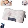 MJLOMJ Cuscino per Apnea del Sonno, Cuscino Cervicale Cozy Cloud, Cuscino Massaggiante Ergonomico di Supporto per il Collo Sleep-Aid, Nucleo Morbido e Non Collassante, Cuscino Cervicale in Memory Foam per il
