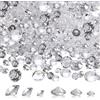 TOAOB THE ONE AND ONLY BABY TOAOB 5000 Pezzi Cristalli Decorativi Dispersione Trasparente Diamante in Acrilico Coriandoli per Vasi Riempitivi Feste Artigianato Decorazioni Tavoli 3mm 6mm 10mm