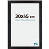 yd. Your Decoration - Cornice 30x45 cm - Nero Opaco - Decorativa Parete in Legno con Vetro in acryl - Antiriflesso - 30x45 Cornice - Mura