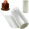REBECASKYENS 8 cm x 10 m Rotolo di pellicola per bordi per torte, acetato per torte, fogli acetato per dolci, transparente, per decorazione di torte, cioccolato, mousse, torte, anelli da dessert