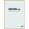 yd. Cornice 68x98 cm Faggio Chiaro - Cornice in Plastica Evry | Your Decoration, Vetro acrilico antiriflesso, Montaggio a parete, Adatta per foto, poster o puzzle, Made in Holland
