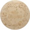 Tognana Lazy Winter, tagliere girevole 33 cm, bamboo, marrone