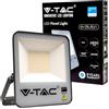 V-TAC Faro LED da Esterno 50W con Chip Samsung - [SERIE EVOLUTION] - Alta Efficienza Luminosa - IP65-6850 Lumen - Proiettore LED Esterno Nero - Impermeabile - Luce 6500K Bianco Freddo