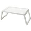 IKEA.. 002.588.82 Vassoio da Letto, Polipropilene Rinforzato, Bianco, 22.83 x 14.57 x 1.97 Inches