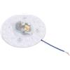 Fauitay Sostituzione della luce a LED per ventilatore da soffitto da 4,9 pollici, pannello luminoso magnetico di montaggio a incasso regolabile a 3 colori LED ultra luminoso, con tecnologia Cor