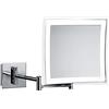 Decor Walther BS 85 Touch - Specchio da parete a LED, cromato lucido