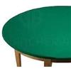 Corredocasa Tappeto Verde da Gioco Carte Copritavolo Mollettone Salvatavolo in Panno Poker con Elastico Perimetrale Antiscivolo Made in Italy- Disponibile in Varie Misure (Rotondo Diametro 120 cm)