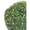 Self Import Agencies Unbekannt Ghirlanda Luminosa per Albero di bosso 100 LED Ø0,9m Luce Bianca Calda, per Interni ed Esterni, Decorazione Natalizia