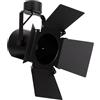 LEDKIA LIGHTING Faretto Portalampada da Superficie Cinema per Lampadine E27 PAR30 Nero E27