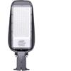 Partenopea Lampione armatura stradale ad alta efficienza illuminazione LED 9000 lm inclinazione regolabile luce per viali strade percorsi giardino 230V (Grigio - 100w - luce fredda 6500K)
