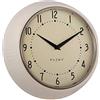 Plint Retro Wall Clock Silent Non Ticking Decorative Cream Color Wall Clock, Retro Style Decorazione della parete per la cucina soggiorno casa, ufficio, scuola, facile da leggere grandi numeri