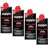 Zippo Four Lattine, Fluido, 4oz lattina