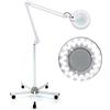 SanBouSi Lampada a LED con lente d'ingrandimento illuminante, lampada estetica professionale 5 diottri per salone di bellezza, acconciatura