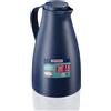 Leifheit Caraffa Termica Harmonic 1L, Doppia Parete, Blu Scuro