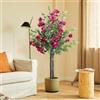 BLAINE | Ficus Buganvillea 150cm | Piante Artificiali Decorative | Pianta Artificiale Grande | Piante Artificiali per Interni/Esterni | Pianta Artificiale Realistica Decorativa per la Casa