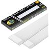 CLAR - Neon LED 90 cm, Plafoniera LED a Soffitto, Garage, 6500K (60W Pack 2)