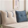 Hoowarm Cuscino da Lettura per Letto e Divano Imbottito Schienale Cuscinoni Matrimoniale/Singolo Cuscini Testata Letto Rimovibile Grande Cuscino da Parete Supporto Lombare Cuscino(H,60x60x15cm1pc)