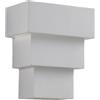 Lindby Applique dimmerabile (Moderno) colore Bianco, in Argilla ad es. Soggiorno & Sala da pranzo applique