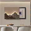 VOLDAX Copertura del Pannello Elettrico Decorativa Copri Cassaforte A Muro, Quadro Decorativo di Lusso Leggero della Scatola del contatore Elettrico(Orange 3,50 * 40cm/19.7 * 15.7in)