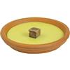 DETERMONDO Candele alla Citronella, Candele Antizanzare Da Esterno, 12 Pezzi, Diametro 11 cm, Fiaccola in Ciotola di Coccio, Repellente per Insetti, Durata 4 ore, Ideale per eventi e Cene all'Esterno