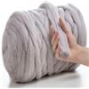 MeriWoolArt® 100% Merino Lana XXL Filato di Lana Grosso 4-5cm, Filato Spesso Soffice, Feltro di Lana ad Ago, Infeltrire la Lana, Bagnato, Fai Da Te Coperta Grossa di Lana