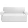Morbidissimi Copridivano 2 posti Comfort Elasticizzato da 110 a 180 cm T722 [Bianco]