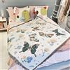 LumiSyne Coperte Double-Face Plaid In Cotone Intrecciato Con Nappina Giungla Stile Bohemien Arazzo Scialle Decorativo Coperta Da Tiro Per Letto Divano Coperta Campeggio Tovaglia Tappeto 160x130cm